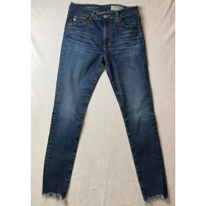 AG-ED Adriano Goldschmeid Jeans Womens 27R Farrah Skinny Ankle High-Rise